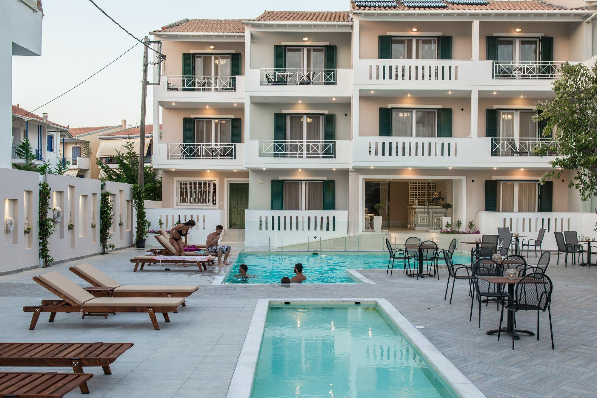 Lefkadio Suites Lefkada City Exterior foto